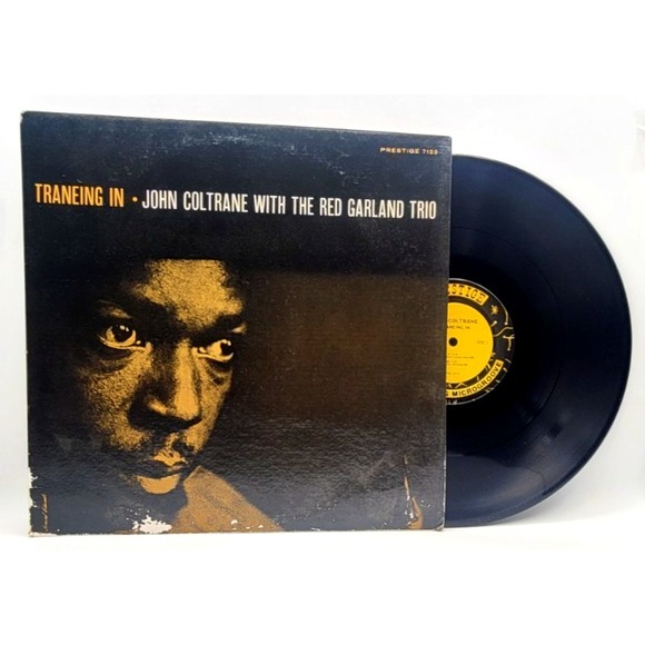 JOHN COLTRANE - TRANEING IN - JAZZ LP RECORD PRESTIGE OJC-189‎ RE-ISSUE 1985